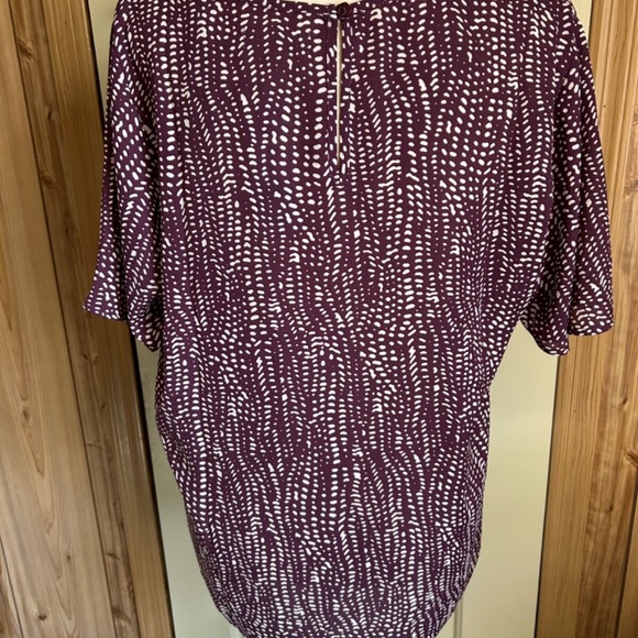 NINE BRITTON Kate Relaxed Blouse - Size Large - Picture 2 of 6